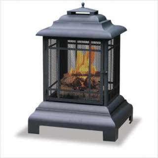 Uniflame Black Outdoor Fireplace WAF501CS 728649278085  