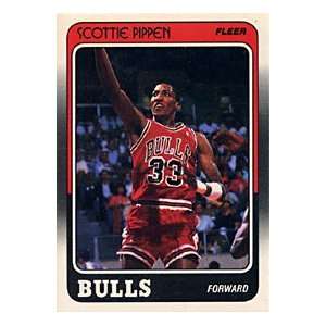 Scottie Pippen 1988 Fleer No.20 of 132 Chicago Bulls Basketball Rookie 