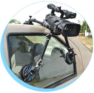 51 window car mount suction cup fr 5d/hdv DSLR camera  
