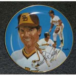 Steve Garvey Signed Paluso 1983 Decorative Plate PSACOA   MLB Dinner 