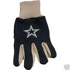 dallas cowboys nfl football two tone utility gloves new buy