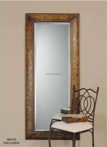 Extra Large Long FULL LENGTH Copper Wall Floor Mirror  