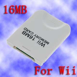 16MB Memory Card For Nintendo Wii Gamecube Console New  