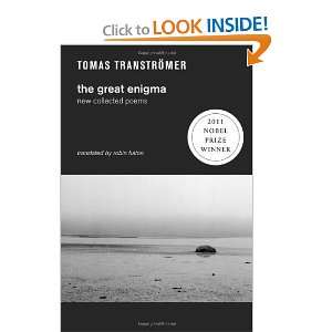   Enigma New Collected Poems [Paperback] Tomas Transtromer Books