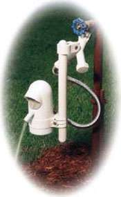 By attaching the WaterDog to your outdoor hose spigot, you have 