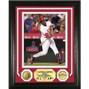 Vladimir Guerrero Photo Mint With Two 24Kt Gold Coins