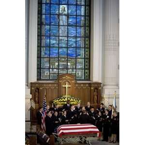  Navy Admiral William J Crowe Funeral Image
