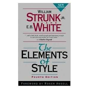   Elements of Style 4th (forth) edition Text Only William Strunk Books