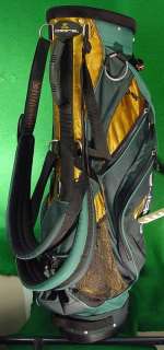 Cobra Golf Green / Gold Lightweight Golf Stand Bag  