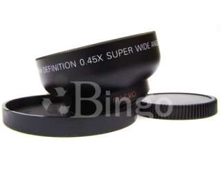 58mm 0.45x WIDE Angle LENS for Canon Rebel XS XSi XTi  