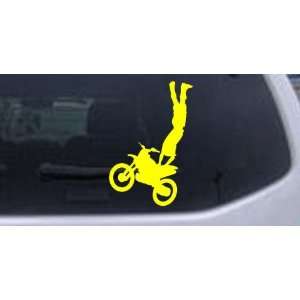 Moto X Rearseat Grab Dirt Bike Car Window Wall Laptop Decal Sticker 