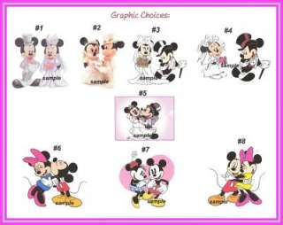 Mickey & Minnie Wedding Favors Poem Inspirational Cards  