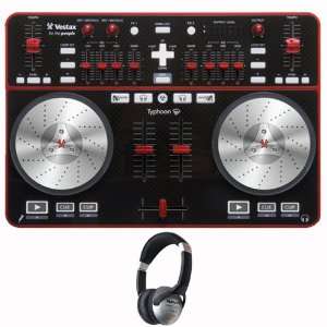  Vestax Typhoon DJ Controller MIDI USB w Traktor LE NEW 