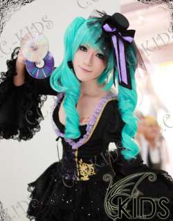 VOCALOID Hatsune Miku cosplay wig costume  
