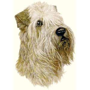 com Wheaten Terrier Portrait Dog Custom Designed Counted Cross Stitch 
