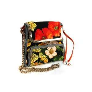  Dolce & Gabbana Handbag OWT335 Orange Floral Everything 