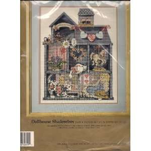   Special Needlepoint Dollhouse Shadowbox Arts, Crafts & Sewing