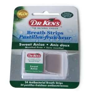  Dr. Kens Breath Strips   Anise Breath Strips Health 