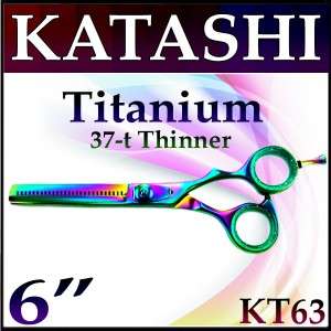 Set of 05 Brand New Gorgeous KATASHI Titanium Hair Shears
