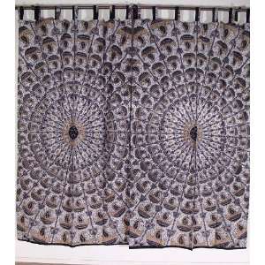   Ethnic Home Cotton India Window Treatments Curtains