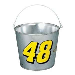  Jimmie Johnson # 48 NASCAR Driver 5 qt Metal Ice Bucket 