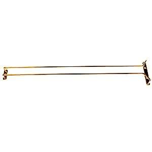   Glass Hanger 16in (Brass Plated) rack hangers NEW 755576011140  