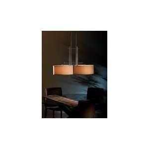   LONG Ondrian Energy Smart 2 Light Single Tier Chandelier in Dark Smoke