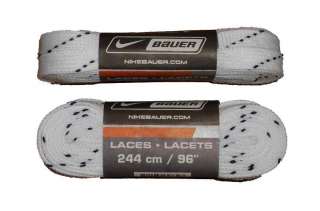 NEW Nike Bauer Classic Hockey Laces (WHT) 108   274 cm  