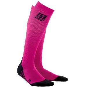   Pink Compression Running Sport Socks for Women