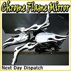 flame mirrors for honda shadow 750 1100 rebel cmx 250