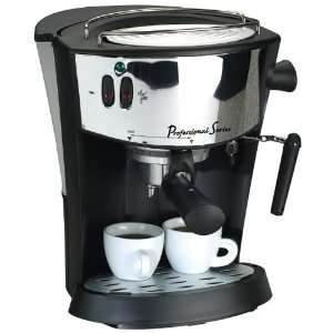  New   Espresso Maker Black by Professional Series Kitchen 