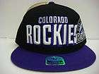 Colorado Rockies 47 Brand Cap Flat Brim Snapback Slamma Jamma Hat MLB