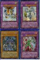 Yu Gi Oh Master Collection #2 Set of 4 Cards Sealed  
