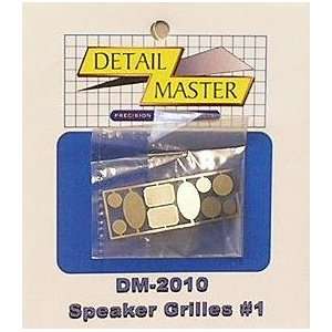  Speaker Grilles #1 (5 Sets) Detail Master Toys & Games