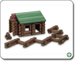 Block Play Store   Knex Bicentennial Edition Lincoln Logs