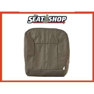  00 01 Ford Excursion XLT Grey Leather Seat Cover LH bottom 