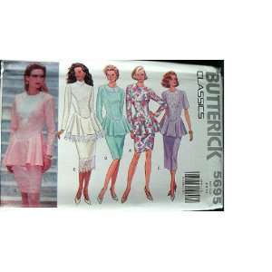  MISSES FORMAL DRESS SIZES 6 8 10 BUTTERICK CLASSICS EASY 