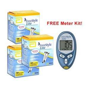  Buy 300 FreeStyle Lite Test Strips & Receive a FREE Meter 