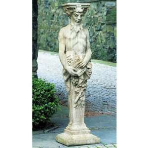  Campania International Tall Satyr Cast Stone Garden Statue 