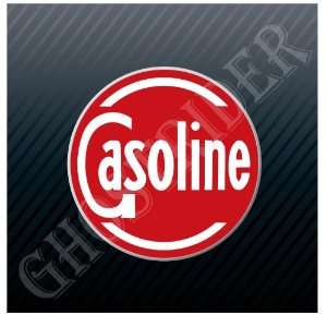  Gasoline Sign Gas Station Fuel Pump Vintage Sticker Decal 