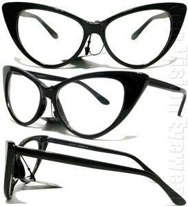 click to see supersized image cat eye sunglasses by kiss clear lenses 