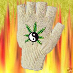 New Yang 1 Knit Fingerless Glove Punk Stud Rock Emo Go  