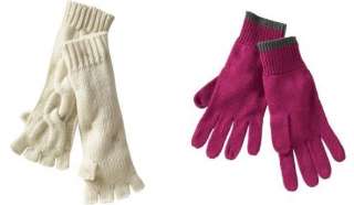 Gap Women Cable knit Gloves One Size Style U Pick NWT  