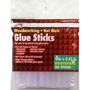  Glue Sticks, Wood Working Glue Sticks 4, Pack Of 24 Arts 