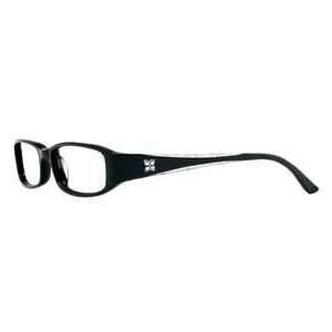  BCBG SEBASTIANA Eyeglasses Black Laminate Frame Size 52 16 