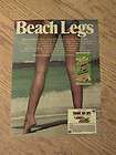 1974 ad Lady Gillette Razor SUNNY GRIFFIN legs shaver  