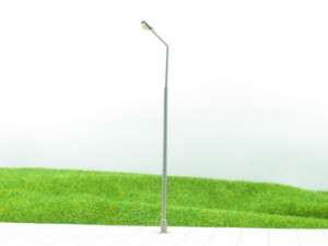 T89 20pcs Model Trains Lamppost LED lamp O HO 105mm 12v  