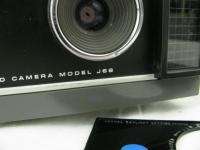 Vintage Polaroid Land Camera Model J66 Instant Color Film w/Leather 