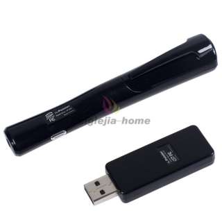   Wireless USB PowerPoint Presenter with Laser Pointer Remote H  