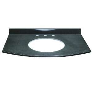   1679 GBK Alexandra 37 in.W Granite Countertop in Black